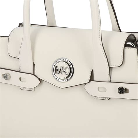 weiße handtasche damen michael kors|michael kors saffiano handbag.